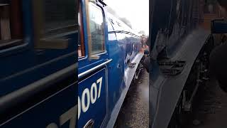 Riding on Beachy Head and Spotting Sir Nigel Gresley 60007 [upl. by Alius855]