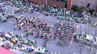 Inis Cairde School of Irish Dance St Patricks Day 2013 Birds Eye [upl. by Rawden]