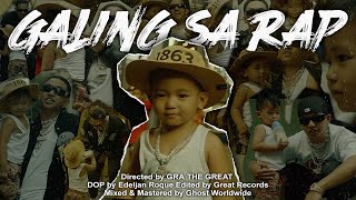 GRA THE GREAT  Galing Sa Rap Official Music Video [upl. by Trebmer865]