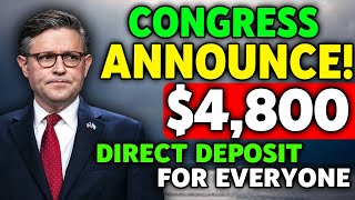 CONGRESSs 2024 DECISION  SENDING OUT 4800 DIRECT DEPOSIT TO ALL SENIORS ON SOCIAL SECURITY amp SSDI [upl. by Humberto287]