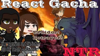 Kokujin no Tenkousei NTR React Hiroki as Hiccup AU [upl. by Pish571]