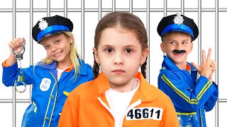 Police Adventures and Escape Challenge for kids [upl. by Ornas]