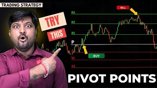 Pivot Point Trading Strategy  Intraday Trading Strategies  How to use pivot points in trading [upl. by Enylhsa]