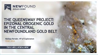 New Found Gold VP of Exploration Presents at PDAC 2024 TSXV NFG NYSEA NFGC [upl. by Gerek]