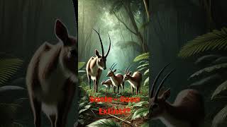 ⚡The SAOLA  Soon Extinct ⚡😢 8 Facts Pseudoryx Nghetinhensis  rare animals saola animalfacts [upl. by Notxam]