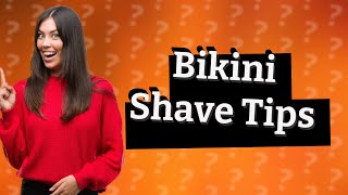 How do you get a flawless bikini shave [upl. by Lashonda]