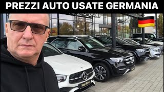 PREZZI AUTO USATE in GERMANIA  MERCEDES [upl. by Phebe152]