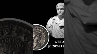 Geta Roman Denarius and a brief history of the emperor [upl. by Hally]