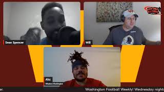 Washington Football Weekly Keys to Victory Ab Lo joins the show [upl. by Heck]