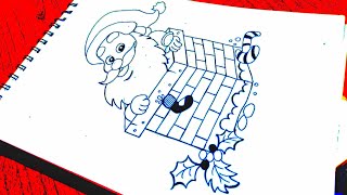 How to Draw Santa step by step [upl. by Atterol]