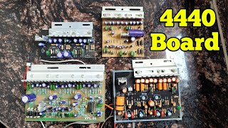 Best Amplifier board  सब से अच्छा Board 4440 ic  Electronics Verma [upl. by Elyad]