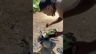 Outdoor Cooking In Jamaica  Jamaican Saltfish  Callaloo jamaica offgrid outdoorcooking shorts [upl. by Dallas]