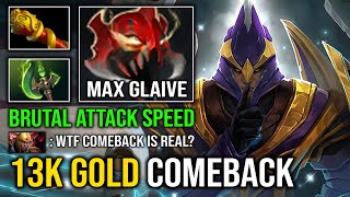 How to 13K Gold Comeback Against Hard Counter with Carry Silencer Brutal Glaive Mask Madness Dota 2 [upl. by Eellac845]