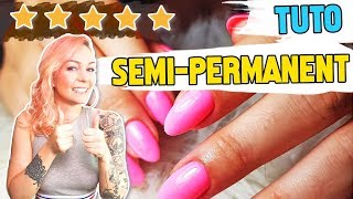 TUTO VERNIS SEMI PERMANENT  COMMENT FAIRE UNE POSE PARFAITE [upl. by Immij]