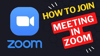 How to Join Meeting in Zoom [upl. by Cacia]