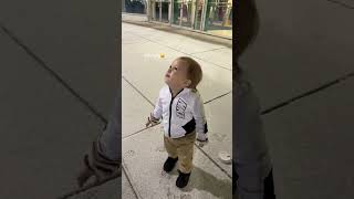 He loves the snow❄️ rustyn rustyncore rustynbaby cute baby familyvlog [upl. by Jeni184]