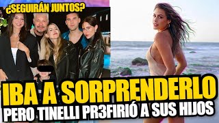 Milett Figueroa preparó sorpresa para Tinelli por su cumpleaños pero él se fue con sus hijos [upl. by Hamilah584]