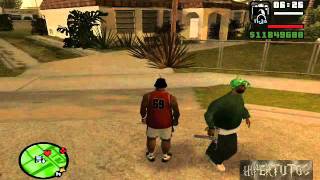 gta san andreas como hacer que te tomen una foto [upl. by Eedebez168]