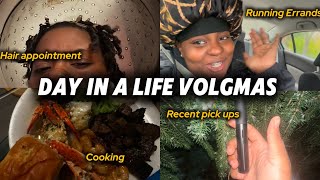 Starting my loc journey vlogmas 🎅 [upl. by Tina]