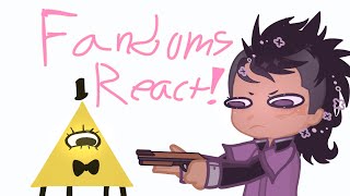 Favorite characters from my favorite fandoms react  part zeroIntroduction [upl. by Briny50]