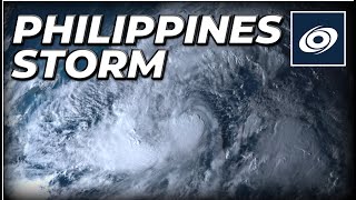 Severe Tropical Storm Kristine Trami reaches the Philippines [upl. by Samaria]