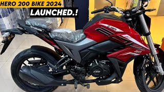 Finally Hero 200 bike Launched In India 2024 Specs EngineMileageDesignHero 2024 bikes india [upl. by Novyert]