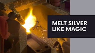 Melt Sterling Silver Scrap into Sheet Metal  DIY Metalsmithing Tips [upl. by Barthelemy]