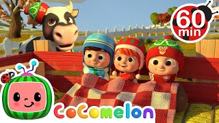 Christmas At The Farm  CoComelon  Moonbug Kids  Winter Wonderland [upl. by Kristan]