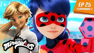 MIRACULOUS  🐞 MAYURA  DÍA DE LOS HÉROES 2 🐾  Episodio completo ▶️ Temporada 2 Episodio 25 [upl. by Delainey]