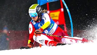 AUDI FIS Ski World Cup  Mens night giant slalom  Schladming AUT Jan 23 2024 1st run [upl. by Eniledgam]