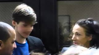 20140529 Tereshkina amp Shklyarov  stage door [upl. by Tega]