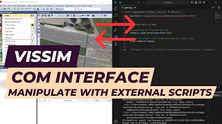 Vissim Tutorial  COM  Controlling Vissim externally [upl. by Stallworth403]