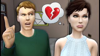 THE SIMS 4 Strained Marriage Challenge👰💔🤵 [upl. by Llennehc]