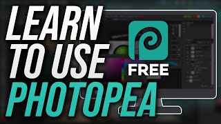 Photopea Tutorial for Beginners How to Use the Best FREE Photo Editing Software 2021 [upl. by Anillek]