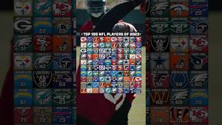 Top 100 NFL Players Of 2023 nfl football sports [upl. by Morra]