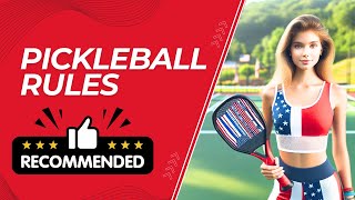 Pickleball Rules  How to play Pickleball  Beginners Guide [upl. by Fernandez]