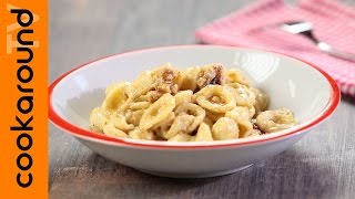 Orecchiette con salsa di noci  Ricetta primo piatto sfizioso [upl. by Nove]