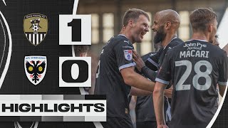 HIGHLIGHTS  NOTTS COUNTY 10 WIMBLEDON [upl. by Assetak]