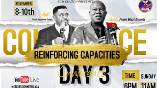 REINFORCING CAPACITIES  Day 3  with Prophet Antonio MIEZI  Sunday 10th November 2024 [upl. by Alphonse]