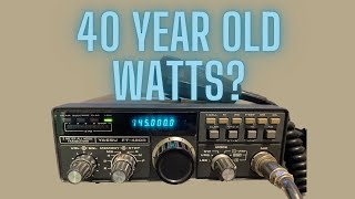 Yaesu FT480R 1980  How Much POWER [upl. by Charlotta]