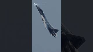 Su57 Incredible Vertical Takeoff at China Airshow su57 chinaairshow china aviationmilitary [upl. by Gustaf792]