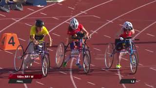 Womens 100m RR1 [upl. by Algernon]