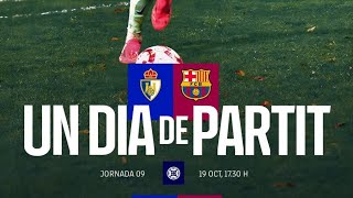 Jornada 9  SD Ponferradina vs FCBarcelona Atlètic [upl. by Vial]