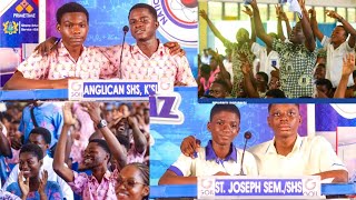 FIERCE BATTLE  KASS amp St Joseph Seminary Dominate SPEED RACE  NSMQ Ashanti Regional Championship [upl. by Olvan]