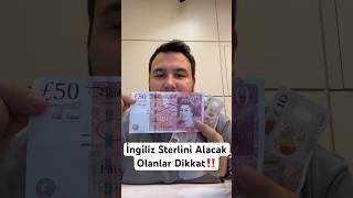 İngiliz Sterlini Alacak Olanlar Dikkat‼️gbp sterlin ingiltere para Sterlin Yorumları26092023 [upl. by Kassi]