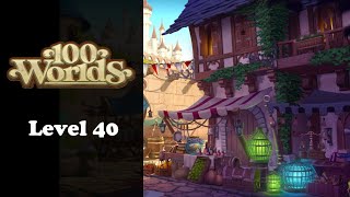 100 Worlds Walkthrough Level 40 [upl. by Yevreh969]