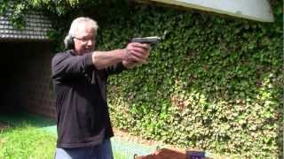 Testing a 1911 A1 in the cal 762 Tokarev763 Mauser with insert barrel [upl. by Newol770]