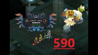 Dofus Songe   Etage 590 Run Terre Air road to 2k  Bouftou Royal [upl. by Arodnap]