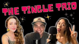 ASMR  Tingle Trio Collab Ft Kelly and Tiptoe Peripheral Triggers Focus Hand Sounds [upl. by Leiru]