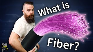 fiber optic cables what you NEED to know  FREE CCNA  EP 13 [upl. by Vanni]